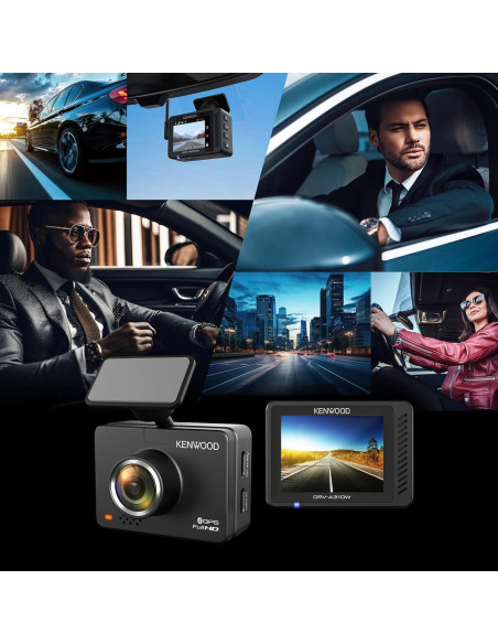 Cámara de Tablero KENWOOD DRV-A310W Full HD con GPS Cámara de Tablero KENWOOD DRV-A310W Full HD con GPS