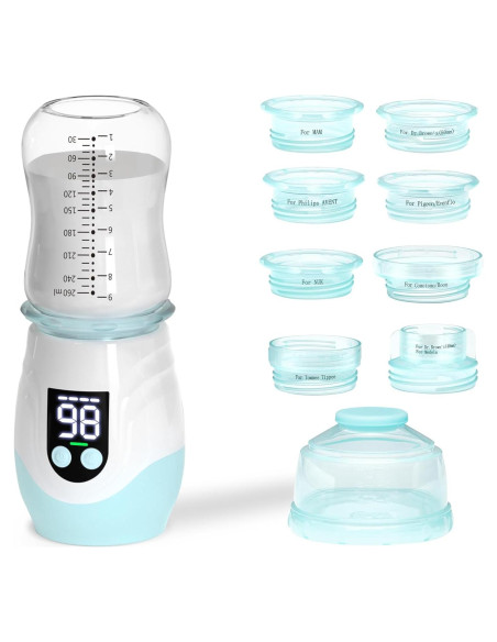 Calentador de Botellas Portátil CuddleeBaby Azul 8000mAh Calentador de Botellas Portátil CuddleeBaby Azul 8000mAh