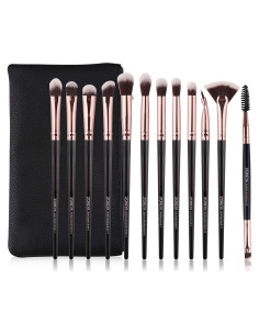 Conjunto de Pinceles de Maquillaje para Ojos Z'OREYA 12 Pcs