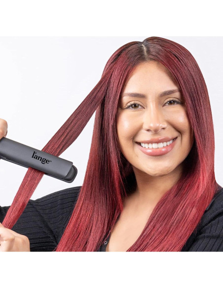 Plancha de Cabello L'ANGE HAIR Le Titane 1" Negro con Titanio Plancha de Cabello L'ANGE HAIR Le Titane 1" Negro con Titanio