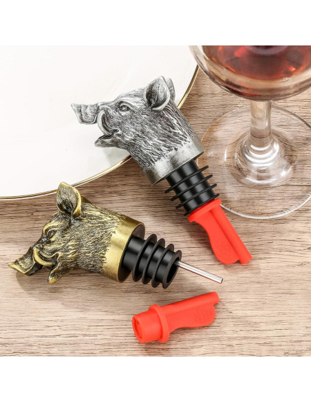 Aerador y Tapón de Vino LULLEA Jabalí con Caja Regalo Aerador y Tapón de Vino LULLEA Jabalí con Caja Regalo