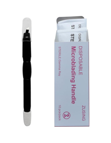 Plumas desechables para microblading 14 agujas 0.15mm - 10 piezas