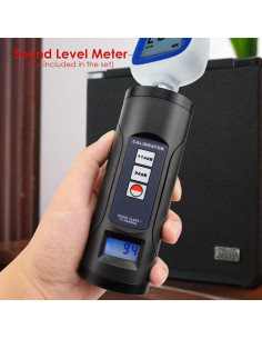 Calibrador de Sonido Digital Gain Express ND9B 94dB 114dB 2