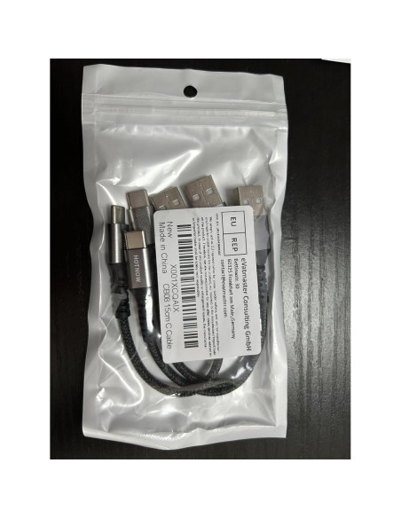 Cable USB C Corto 0.15m HOTNOW Carga Rápida 3 Paquete Cable USB C Corto 0.15m HOTNOW Carga Rápida 3 Paquete