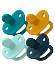 Chupete Ortodóntico Boon Jewl de Silicona - 4 Unidades 3-6 Meses