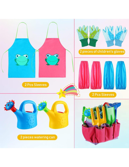 Conjunto de Jardinería para Niños 38 Pcs Motionchic Conjunto de Jardinería para Niños 38 Pcs Motionchic