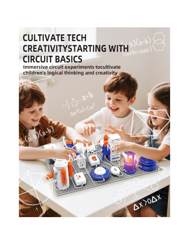 Kit STEM Electrónica VLGOEM 66 Piezas Proyectos 1200+