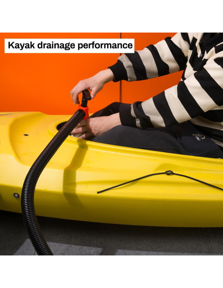 Bomba de Achique Manual Xztrdi para Barcos y Kayaks 94.64 L/min Bomba de Achique Manual Xztrdi para Barcos y Kayaks 94.64 L/min