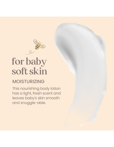 Loción Nutritiva para Bebés Burt's Bees 170g - Paquete de 3 Loción Nutritiva para Bebés Burt's Bees 170g - Paquete de 3
