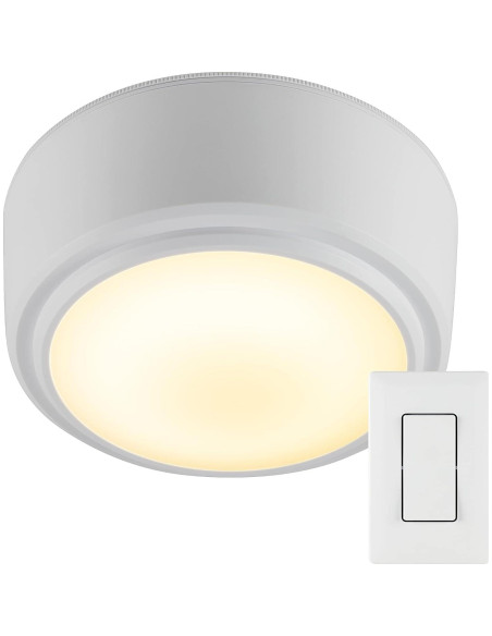Luz de Techo LED Energizer 200 Lúmenes, Control Remoto, Batería Luz de Techo LED Energizer 200 Lúmenes, Control Remoto, Batería