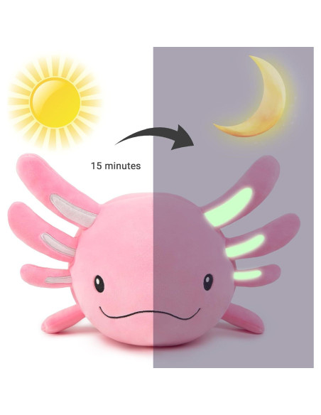 Juguete de Peluche Axolotl Niuniu Daddy 23 cm con 4 Bebés Juguete de Peluche Axolotl Niuniu Daddy 23 cm con 4 Bebés