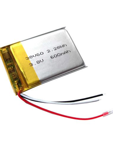 Batería recargable 3.8V 600mAh para Skullcandy y Lenovo