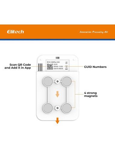 Sonda de Gel de Temperatura Elitech RCW-360Plus 2m