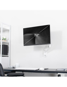 Soporte de Pared para Monitor VIVO MOUNT-V001GW 32" Blanco 2