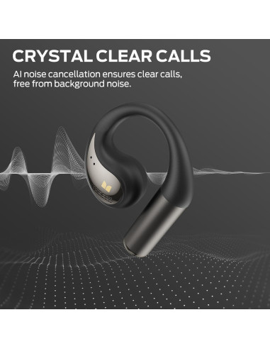 Auriculares Inalámbricos Monster AC335 Bluetooth 5.4 24H Negro