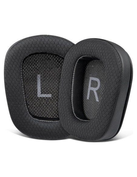 Almohadillas de Reemplazo SOULWIT para Auriculares Logitech G35 G933 G430 - Negro Almohadillas de Reemplazo SOULWIT para Auriculares Logitech G35 G933 G430 - Negro