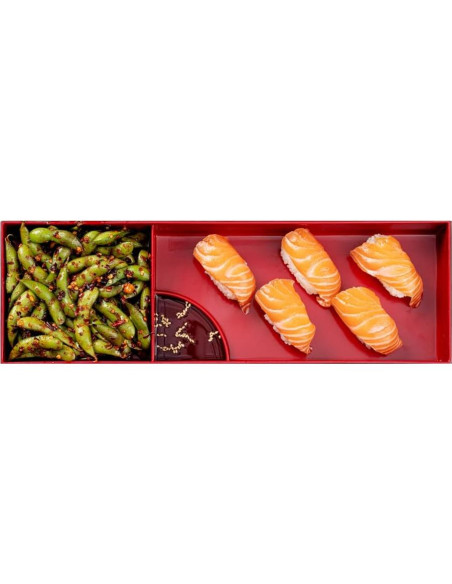 Bandeja Bento Tek 35.4 cm con 2 Compartimentos - Restaurantware Bandeja Bento Tek 35.4 cm con 2 Compartimentos - Restaurantware