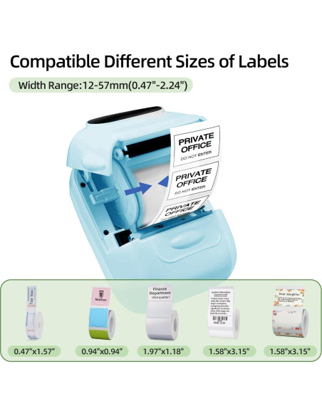 Impresora de Etiquetas Bluetooth PRIMAKNTER P50 203 DPI Impresora de Etiquetas Bluetooth PRIMAKNTER P50 203 DPI