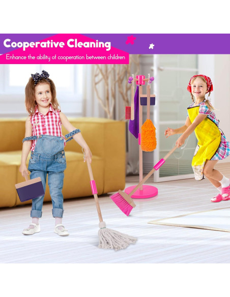 Juego de Limpieza para Niños MASTERTOP 8 Piezas Multicolor Juego de Limpieza para Niños MASTERTOP 8 Piezas Multicolor