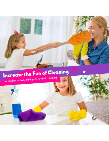 Juego de Limpieza para Niños MASTERTOP 8 Piezas Multicolor