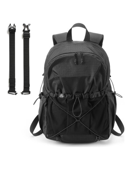 Mochila Impermeable para Laptop 14" Unisex Negra 20L Mochila Impermeable para Laptop 14" Unisex Negra 20L