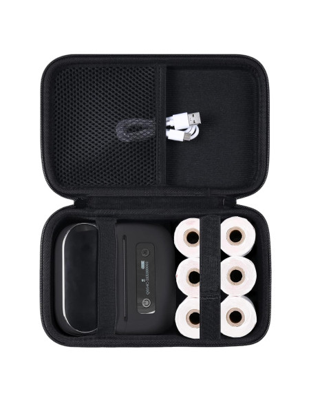 Funda Dura Khanka para Etiquetadora Phomemo m221/m220/m110 - Negro Funda Dura Khanka para Etiquetadora Phomemo m221/m220/m110 - Negro