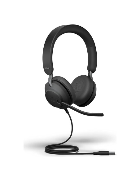 Auricular Estéreo Jabra Evolve2 40 SE con Cable USB-A y Cancelación de Ruido Auricular Estéreo Jabra Evolve2 40 SE con Cable USB-A y Cancelación de Ruido