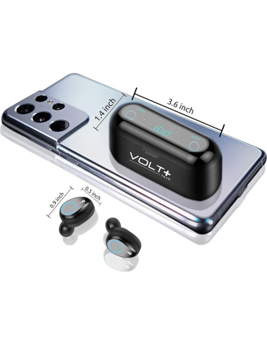 Auriculares Inalámbricos Bluetooth 5.3 Volt Plus F9 8D Bass