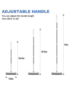 Cepillo Limpiador de Lechada SetSail con Mango Largo 67-130 cm 2