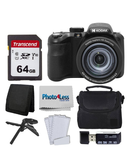 Cámara Digital Kodak PIXPRO AZ425 20MP Zoom 42x con Accesorios Cámara Digital Kodak PIXPRO AZ425 20MP Zoom 42x con Accesorios