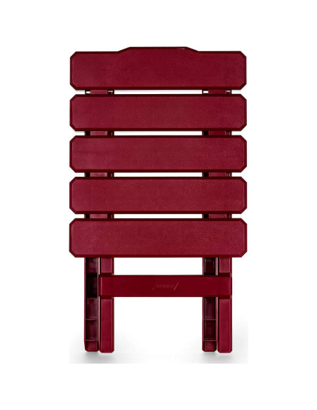 Mesa Lateral Plegable Camco 51684 Roja para Exterior 30.48x35.56cm Mesa Lateral Plegable Camco 51684 Roja para Exterior 30.48x35.56cm