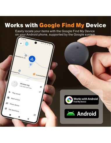 Rastreador Bluetooth Reyke S10 para Android - Paquete de 4