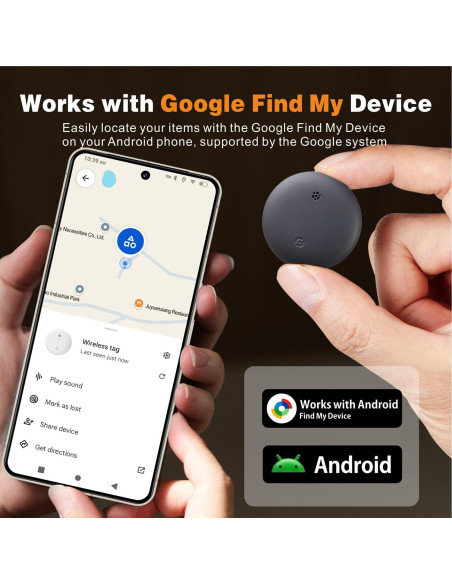 Rastreador Bluetooth Reyke S10 para Android - Paquete de 4 Rastreador Bluetooth Reyke S10 para Android - Paquete de 4