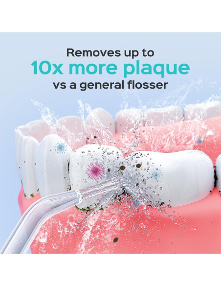 Irrigador Dental Eléctrico COSLUS E1 con 12 Presiones y 600ml Irrigador Dental Eléctrico COSLUS E1 con 12 Presiones y 600ml