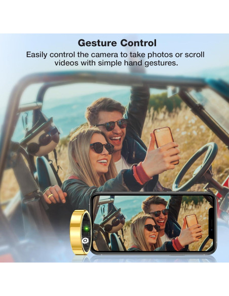 Anillo Inteligente de Salud Oro 8 - Monitoreo Sueño y Frecuencia Cardíaca Anillo Inteligente de Salud Oro 8 - Monitoreo Sueño y Frecuencia Cardíaca