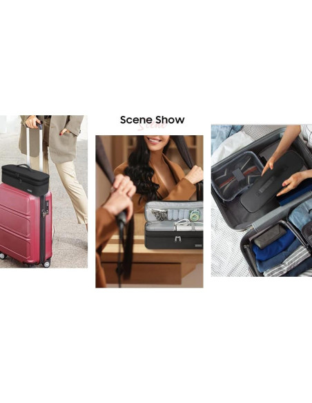 Bolsa de Almacenamiento Portátil Doble Capa K1-K para Secador Dyson Bolsa de Almacenamiento Portátil Doble Capa K1-K para Secador Dyson