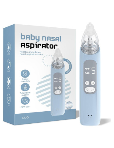 Aspirador Nasal Eléctrico para Bebés X-Bosak BC026 con 5 Niveles