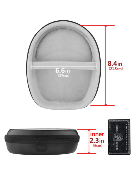 Funda Dura Geekria para Auriculares Bose QC Ultra II/45/35/25 Funda Dura Geekria para Auriculares Bose QC Ultra II/45/35/25