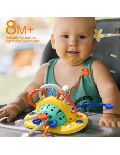 Juguete Sensorial Montessori VoMii para Silla Alta 8-24M 2