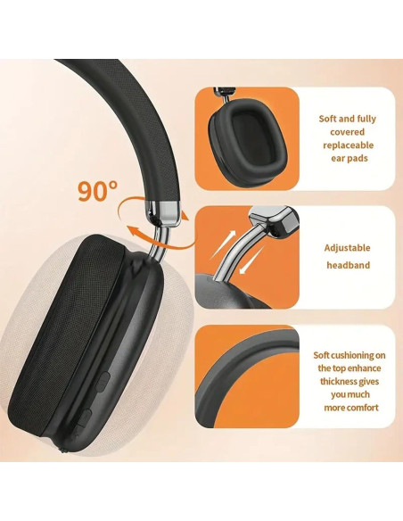 Auriculares Inalámbricos Bluetooth Genérico YR15 con ANC 42h Auriculares Inalámbricos Bluetooth Genérico YR15 con ANC 42h