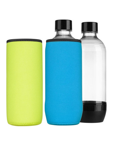Funda Enfriadora Neopreno kwmobile para Soda Stream Duo/Terra - Set 2