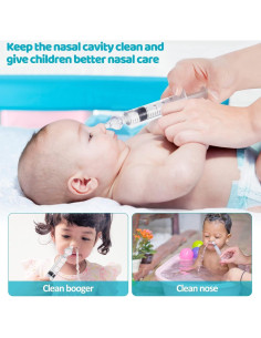 Aspirador Nasal Profesional Nachar para Bebés - Lavado Rápido 2