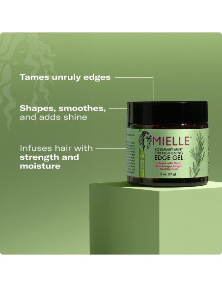 Gel de Control de Bordes Mielle Organics 59 ml - Fuerte Sujeción Gel de Control de Bordes Mielle Organics 59 ml - Fuerte Sujeción
