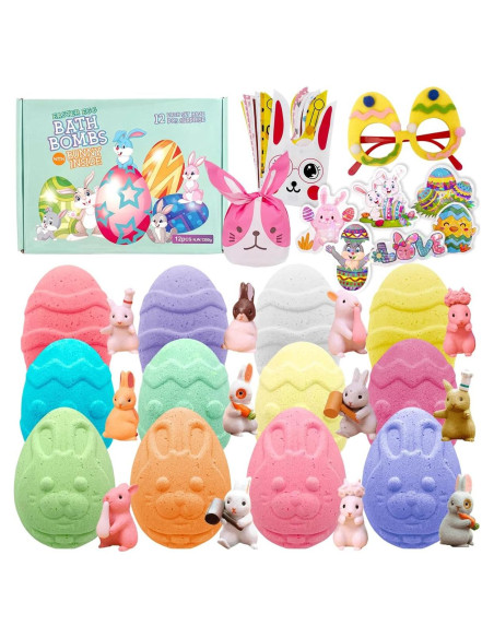 Paquete de 12 Bombas de Baño de Pascua Huizhou 119g Paquete de 12 Bombas de Baño de Pascua Huizhou 119g