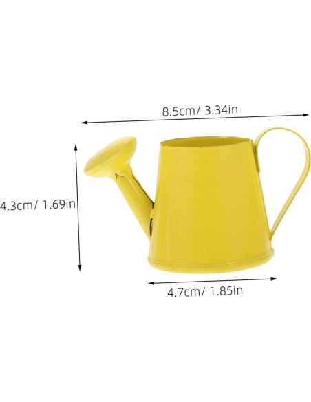 Kisangel Mini Regaderas de Hierro 6pcs Color Surtido 8.5x4.7cm Kisangel Mini Regaderas de Hierro 6pcs Color Surtido 8.5x4.7cm