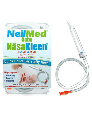 Aspirador Nasal NeilMed Baby NasaKleen con 49 Filtros