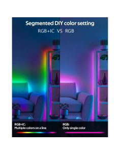 Tira LED RGB IC 5M Aclorol con Control APP y Sincronización de Música 2