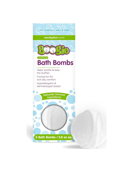 Bolas de Baño Boogie Kids Eucalipto 3 Unidades 79.4 g Bolas de Baño Boogie Kids Eucalipto 3 Unidades 79.4 g