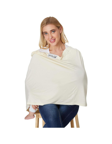 Cubierta de Lactancia NeoTech Care Baby 100% Modal Beige Cubierta de Lactancia NeoTech Care Baby 100% Modal Beige