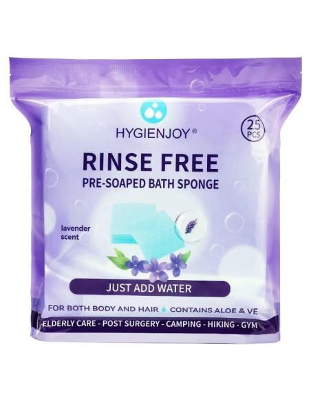 Toallitas Corporales Sin Enjuague Lavanda - 25 Unidades Toallitas Corporales Sin Enjuague Lavanda - 25 Unidades